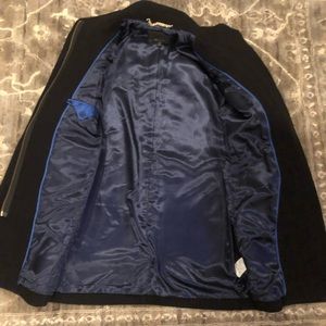 Jcrew Black Coat, Size 2P and in excellent condition. Worn three times.
